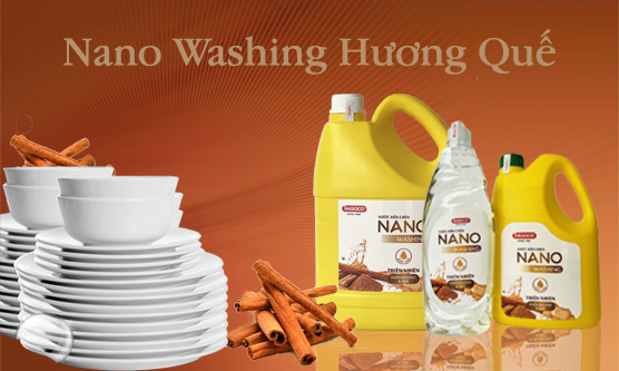 NRC NANO WASHING HƯƠNG QUẾ 1,5KG
